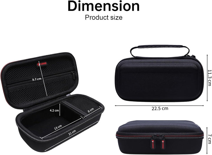 XANAD Tasche für Sony Alpha 6400/6700 / 6100/6600, Alpha ZV-E10 II/ZV-E10 / ZV-1, Alpha 7/7 II / 7 I