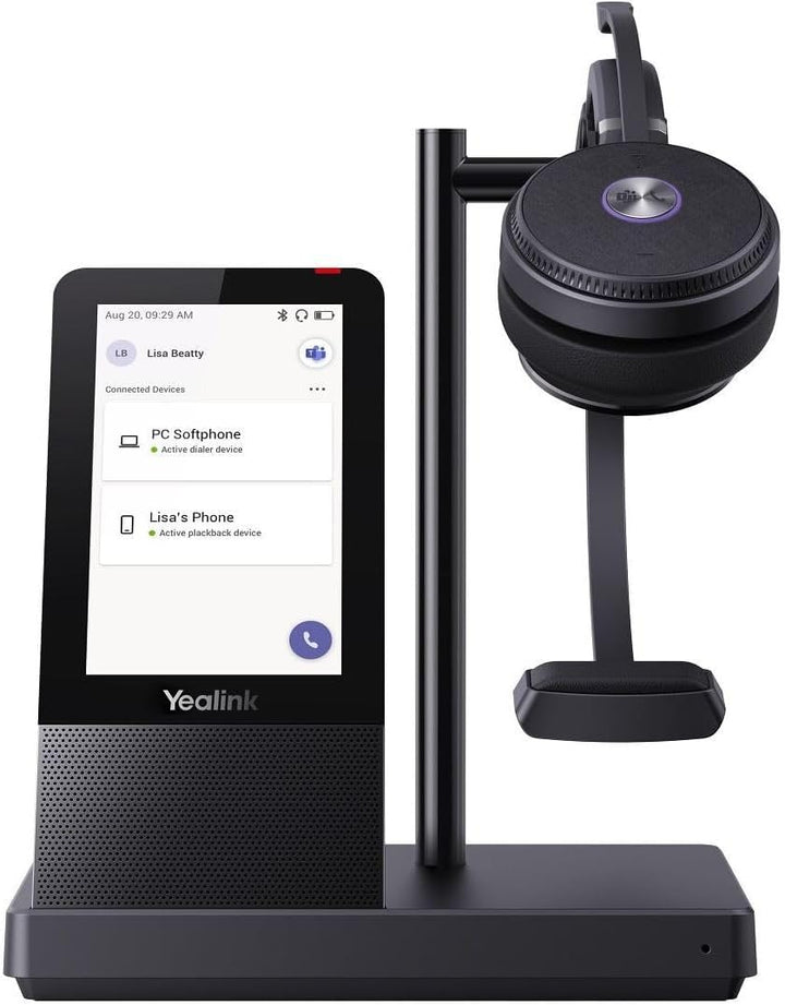 Yealink DECT Headset WH66 Mono Teams, WH66 Mono Teams