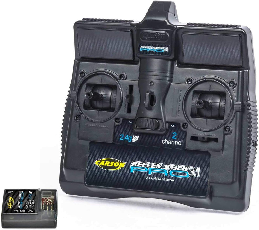 Carson 500500084 - FS Reflex Stick Pro 3.1 2.4G 2 Kanal, Modellbau, Zubehör, Fernsteuerung, Empfänge
