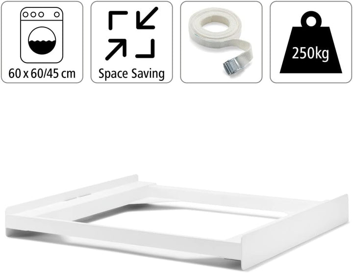 Zwischenbaurahmen "Basic" für Waschm. Zwischenbausatz inkl. Zurrgurt, Zwischenbausatz inkl. Zurrgurt