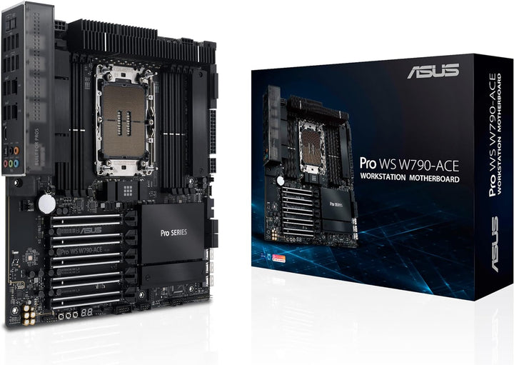 ASUS Pro WS W790-ACE Workstation Mainboard Sockel Intel LGA 4677 (CEB-Mainboard, PCIe 5.0, DDR5, USB