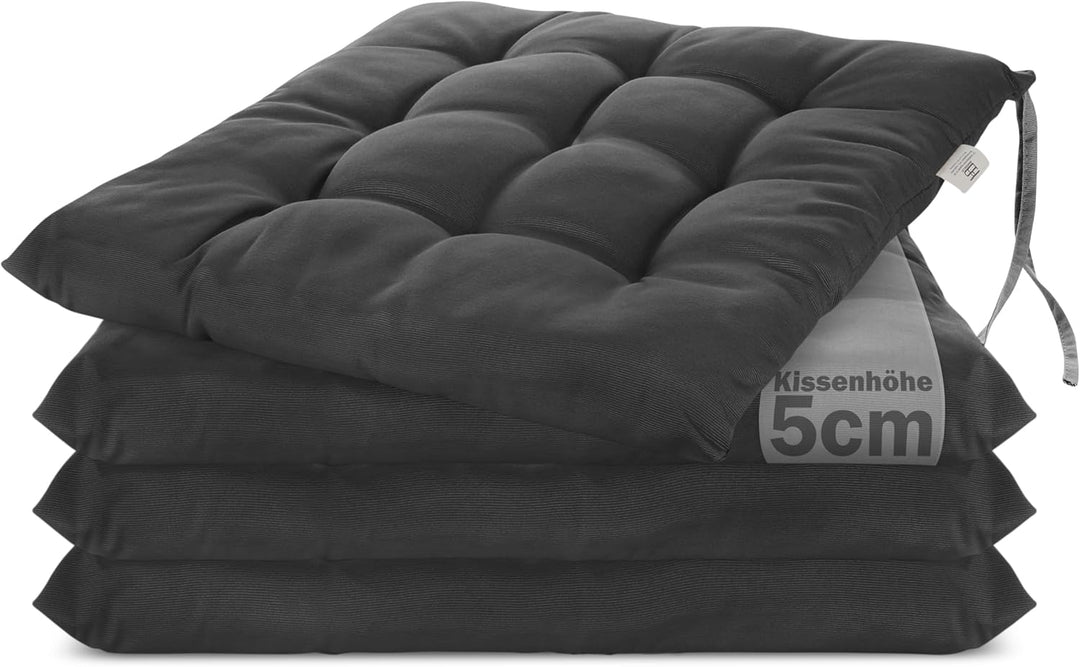 Brandsseller Sitzkissen Dekokissen Stuhlkissen Zierkissen Gartenkissen 9er Steppung - Grösse: ca. 40