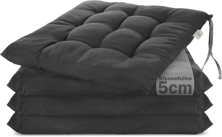 Brandsseller Sitzkissen Dekokissen Stuhlkissen Zierkissen Gartenkissen 9er Steppung - Grösse: ca. 40