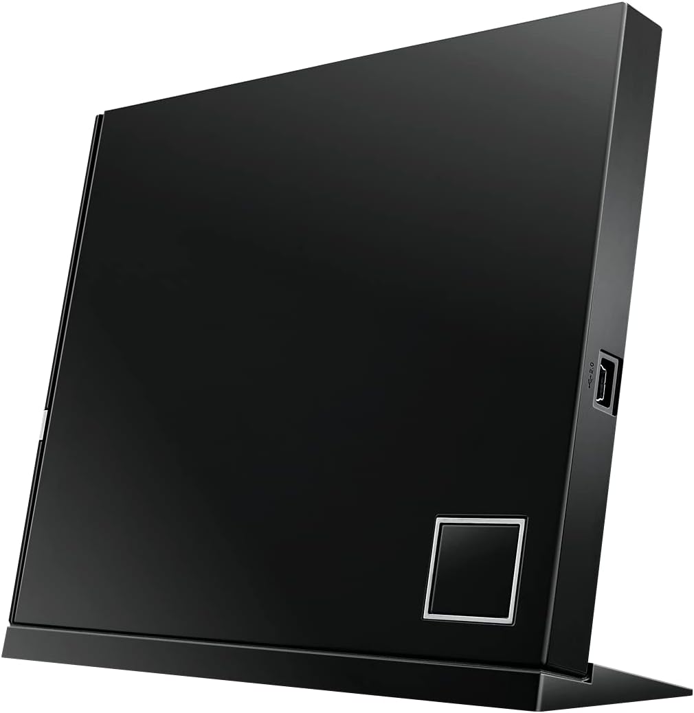 Asus SBC-06D2X-U externes Slim Blu-Ray BDXL Combo (6x BD-R Lesen, 8x DVD±R, 6x DVD±R DL, 5x DVD-RAM,