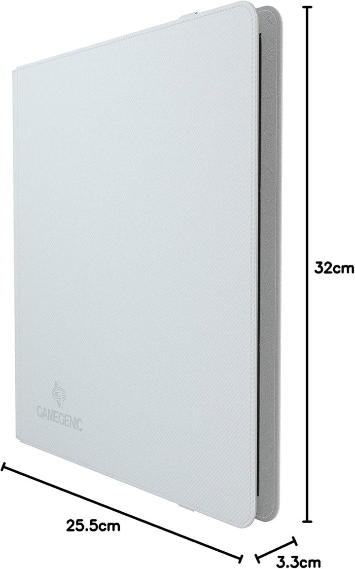 Gamegenic GGS31030ML Prime Album (24-Pocket), White Weiss, Weiss