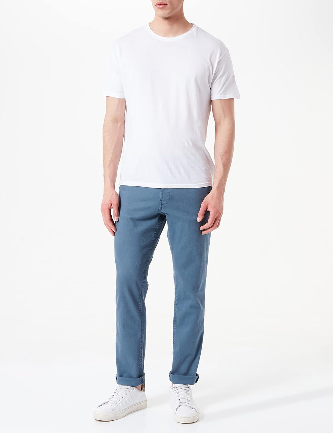 MUSTANG Herren Hose Style BeFlex Chino 36W / 30L Bering Sea 5315, 36W / 30L Bering Sea 5315