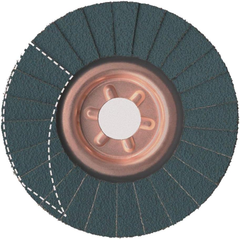 LUKAS A27201250400065A Schleiflamellenteller SLTT Zirkonkorund ø 125 mm Korn 40