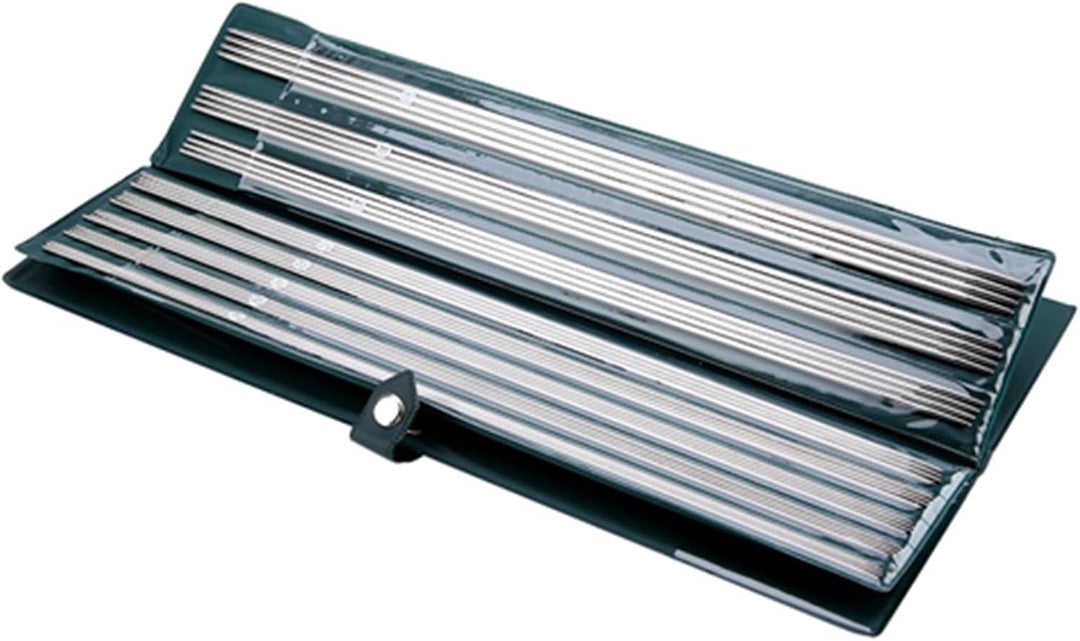 44 stücke 11 grössen 25 cm / 36 cm Edelstahl Gerade Stricknadel mit tasche Weave Set Handwerk Pullov