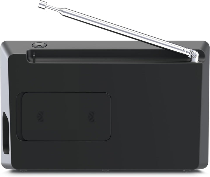 TechniSat DIGITRADIO 2 - Tragbares DAB+/UKW-Radio mit Akku (mit Bluetooth Audiostreaming, Weckfunkti