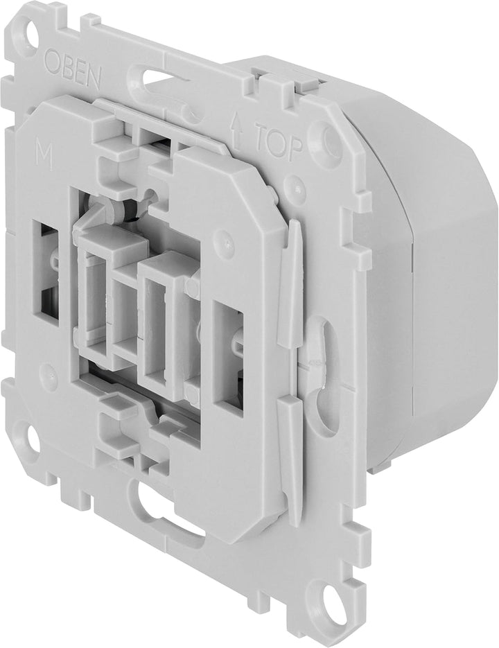TechniSat Smart-Home Ein-/Ausschalter-Einsatz mit Flächenwippe (Unterputzdose, Z-Wave Plus, smarte L