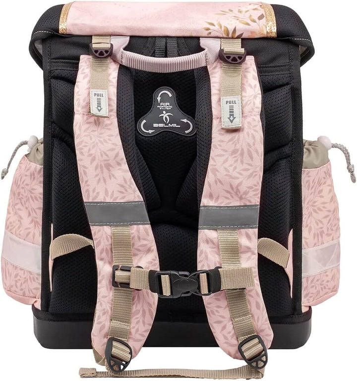 Belmil 403-13/AG/S Schulranzen Set 4 - teilig (Horse Chestnut)