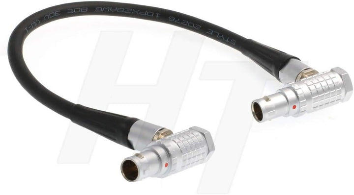 LCD-/EVF-Kabel für DSMC2 GEMINI (30 cm, rechtwinklig auf rechtwinklig) Rot