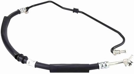 KIMISS Metall und Gummimaterial Servolenkungsschlauch, Auto Servolenkungsdruck Kraftstoffleitung Sch