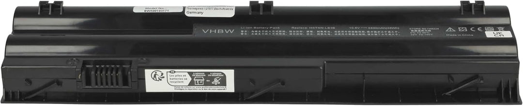 vhbw Akku Ersatz für HP 646657-241, 646657-251, 646755-001, 646757-001, HSTNN-DB3B, HSTNN-LB3B für N