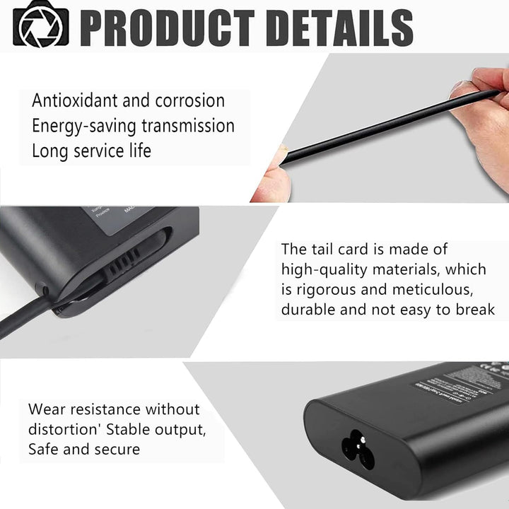 Ladekabel Laptop 65W USB C Netzteil für Dell Latitude 5490 5410 5420 5520 5285 3520 5290 5179 7490 7