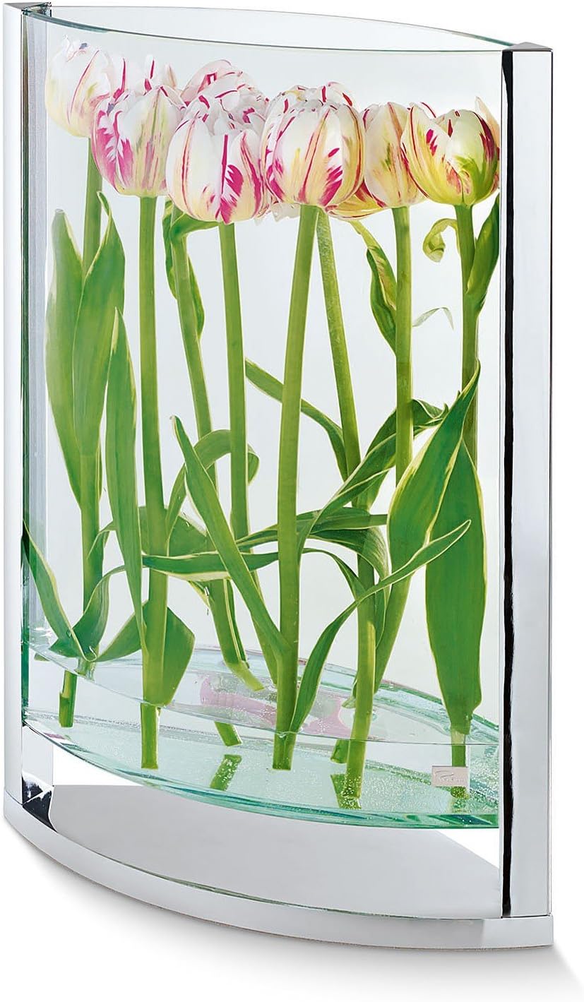 PHILIPPI - Decade Vase L - Klassiker Blumen schweben über dem Tisch - Zeitlos und Elegant, L