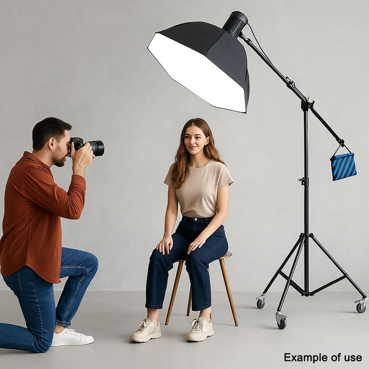 DynaSun Stativ für Lampen Galgenstativ Boom mit Gegengewicht FS502 220cm 7Kg