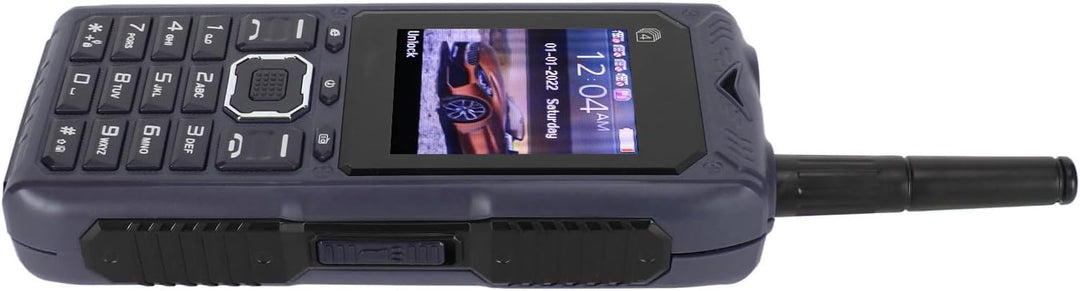 Entsperrtes Senioren-Handy 2G Retro Vier-Karten-Vier-Standby-2400-mAh-Akku Groötasten-Handy mit Ante