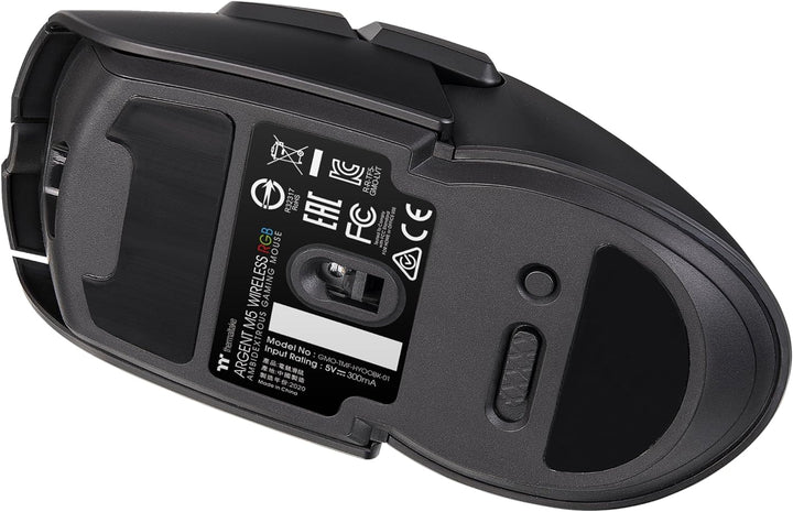 Thermaltake Argent M5 Wireless RGB Gaming Mouse Argent M5 Wireless Silver Switch, Argent M5 Wireless