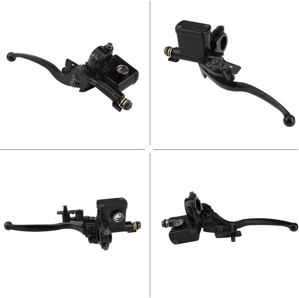 Hauptbremszylinder 7/8 "22mm Quad ATV vorne links Bremspumpe, universelle linke Bremskupplung Hauptb