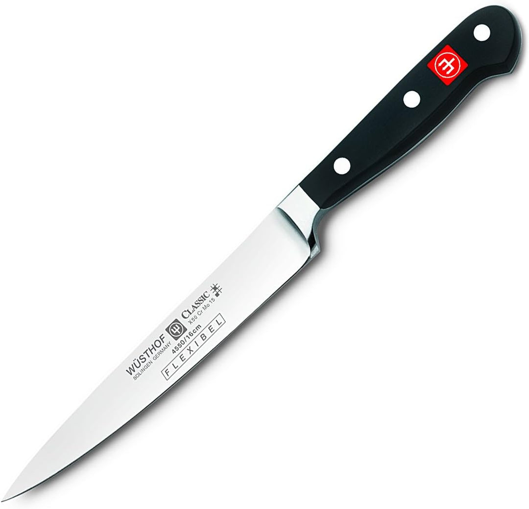Wüsthof Filiermesser, Classic (4550-7/16), 16 cm Klingenlänge, geschmiedet, rostfreier Edelstahl, sc