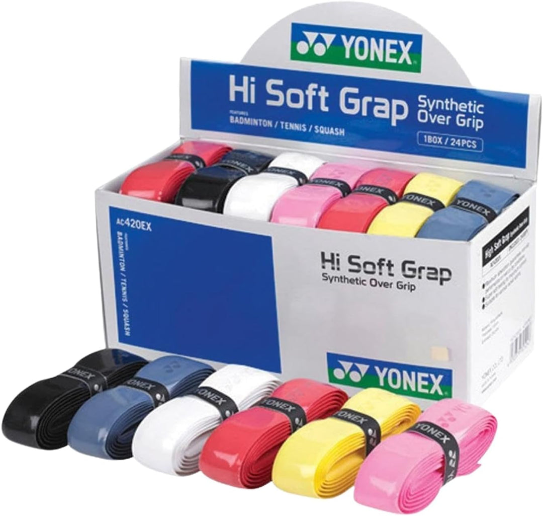 Yonex Hi Soft Grap Grip sustituciã³ n (Box 24) mehrfarbig, mehrfarbig