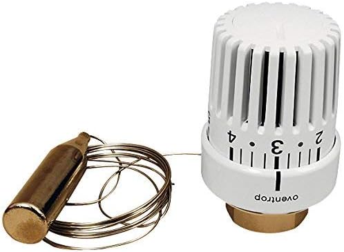 Oventrop Thermostat "Uni LH"7-28 C, 0 x 1-5, Fernfühler 2 m, weiss, 1011665