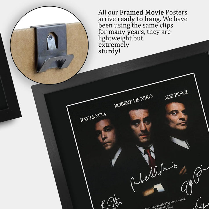 HWC Trading Goodfellas A3 Gerahmte Signiert Gedruckt Autogramme Bild Druck-Fotoanzeige Geschenk Für