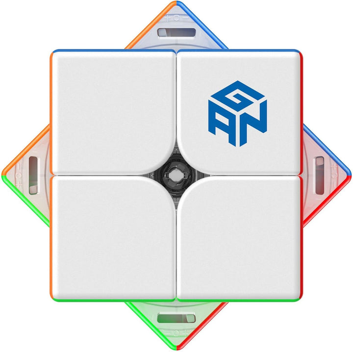 GAN 251 M Pro, 2x2 Magnetischer Speedcube stickerlos 251 Mini Cube 63 Magnete Puzzle Spielzeug für A