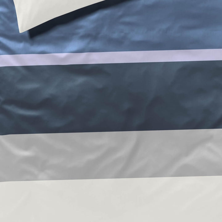 JOOP! Mako-Satin-Bettwäsche-Garnitur 4095 Mood Farbe Aqua Grösse 155x220cm+80x80