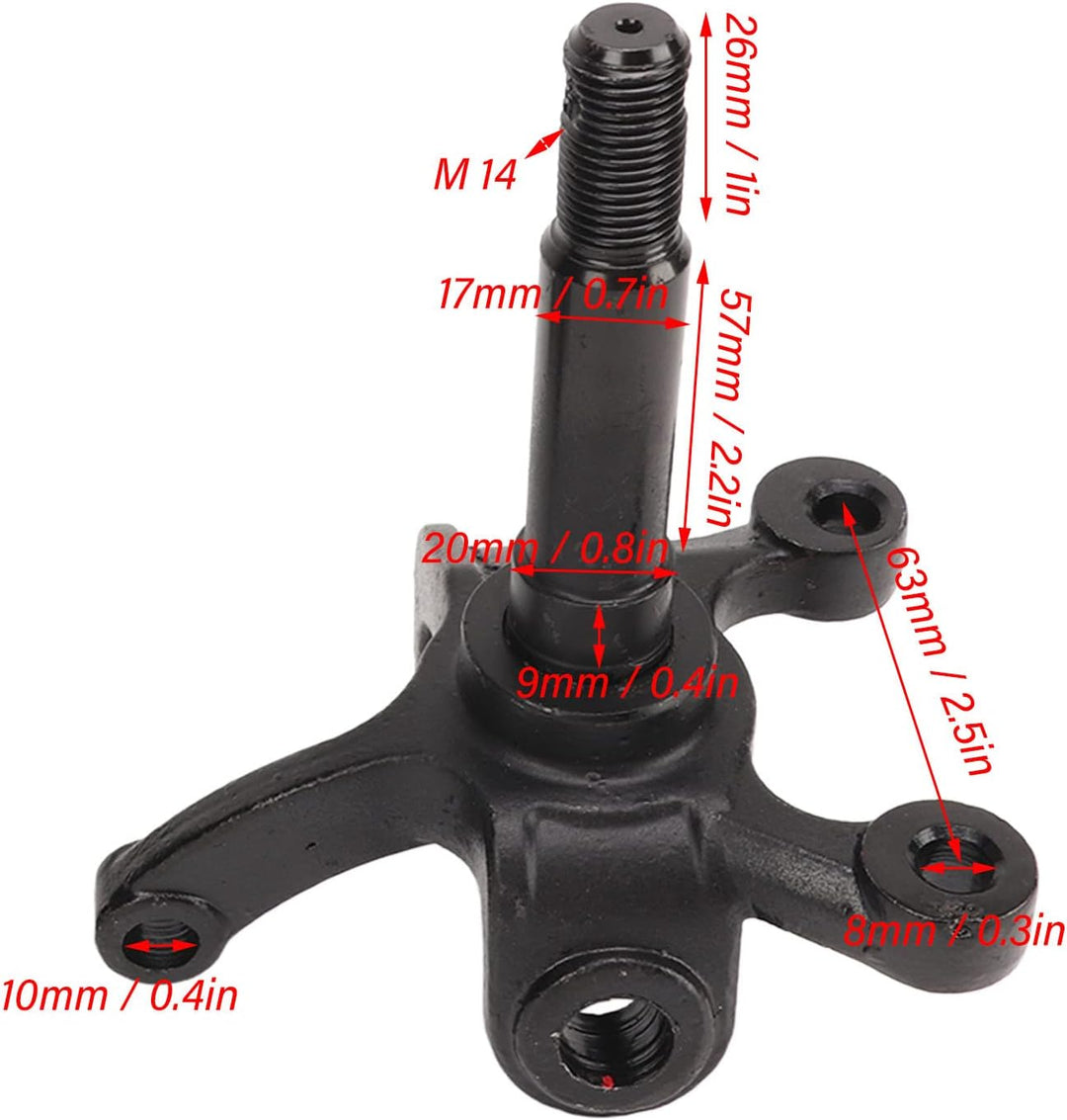 2 Stück Achsschenkelspindel, Achsschenkel, Achsschenkel, Achsschenkel, Achsschenkel, Passend für 110