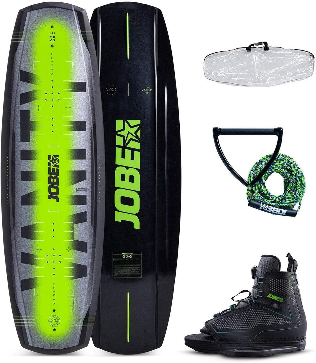 Jobe Vanity 141 Package Wakeboard mit Maze Wakeboardbindung Hantel