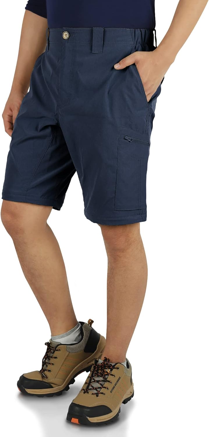 33,000ft Wanderhose Herren Mittele Tailliert Zip Off Trekkinghose mit 6 Taschen, Atmungsaktiv Abnehm
