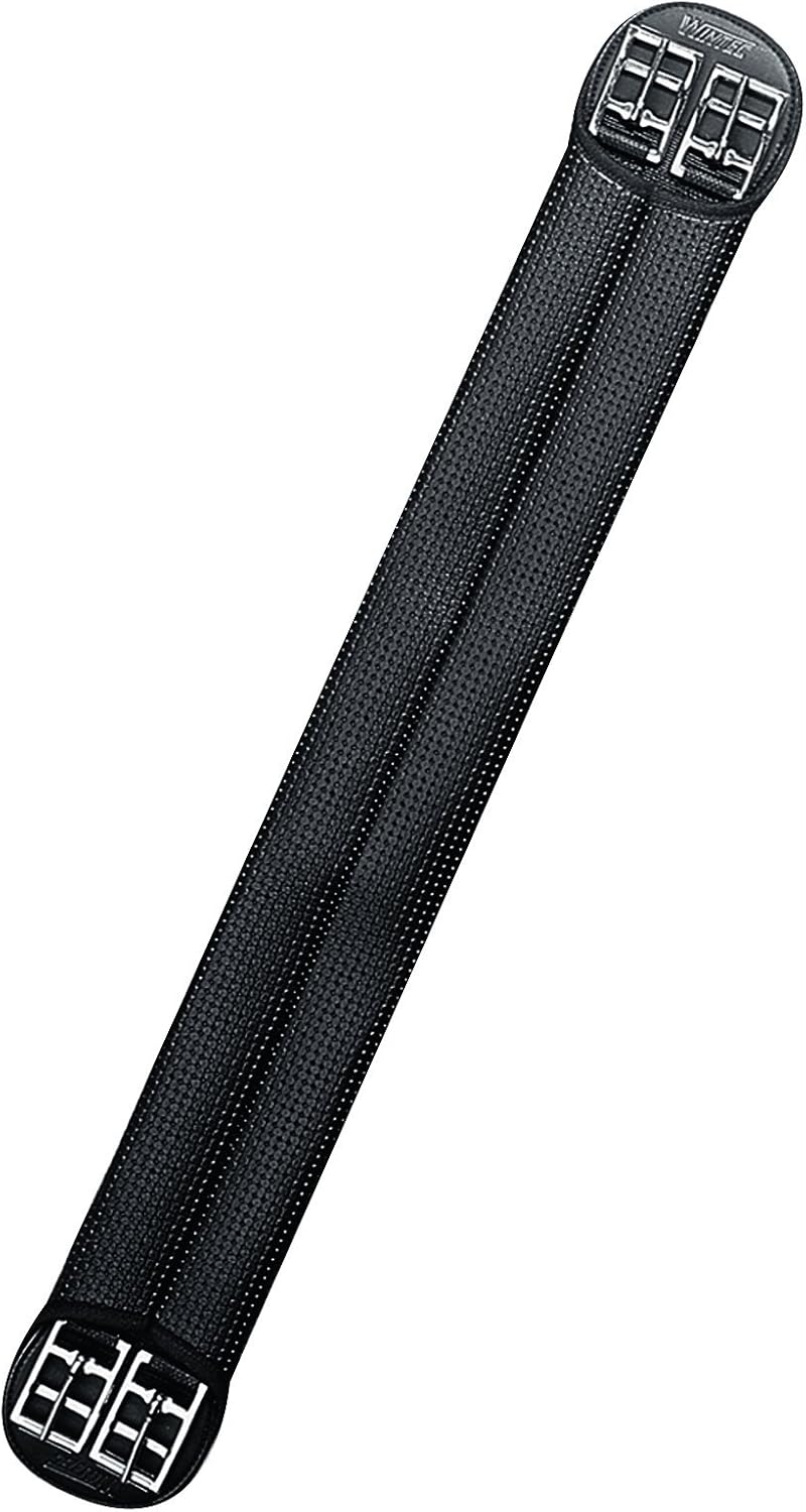 Wintec Kurzgurt Supersoft Schwarz Länge 50 cm, Schwarz Länge 50 cm