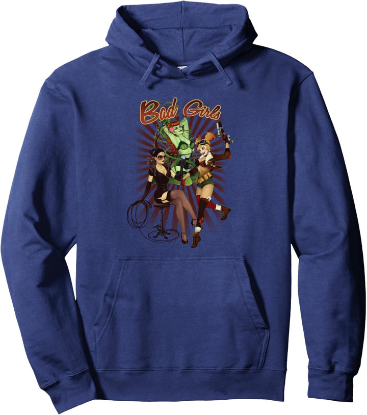 Batman Bad Girls Pullover Hoodie