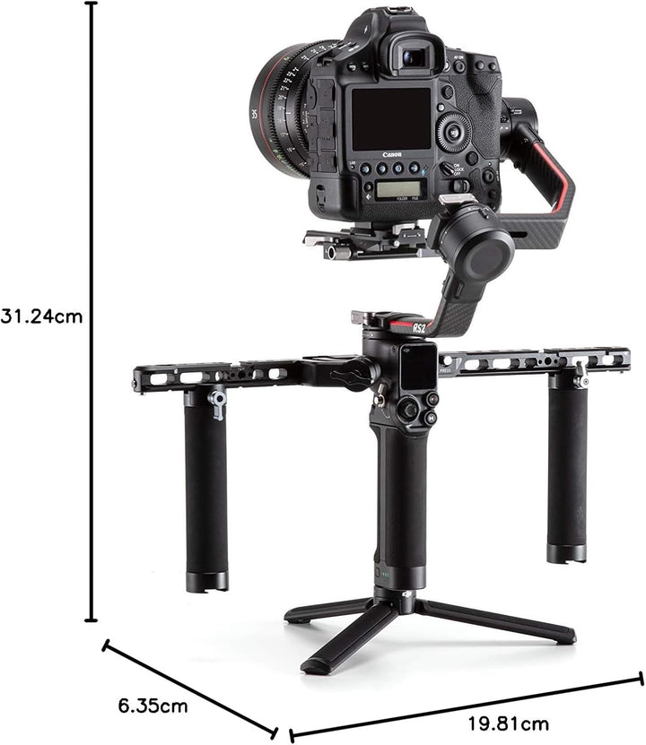 DJI R Variabler Doppelgriff - Ermöglicht die Unterstützung von DJI RS 2/DJI RSC 2 in verschiedenen K