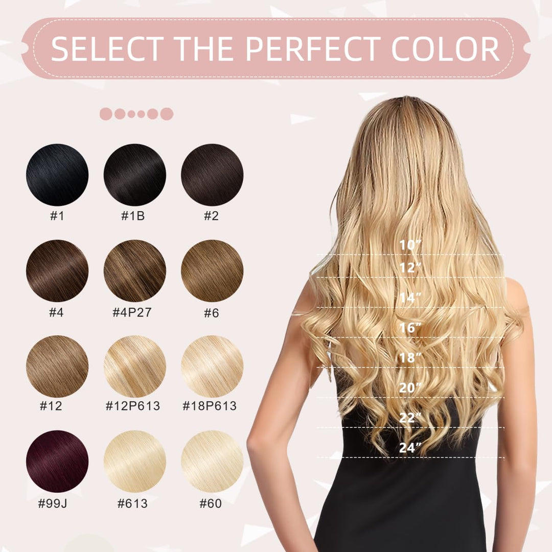 Silk-co Bonding Extensions Echthaar 1g U tip Extensions Haarteile Echthaar Glatt Weich Bonding Haarv