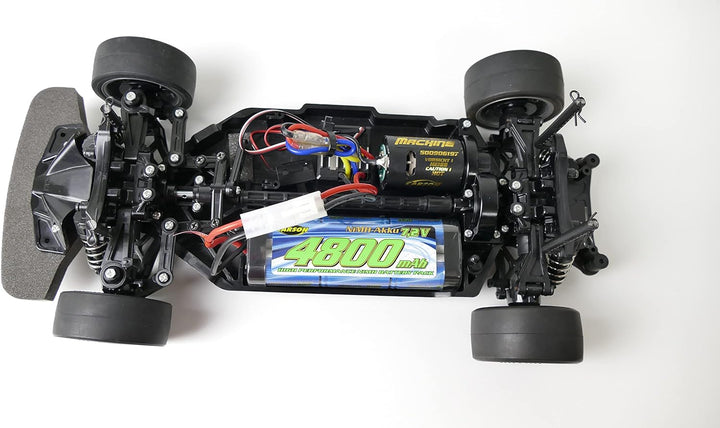 Carson 500608228-7,2V/4800mAh NiMH Race Akku TAM, wiederaufladbar, mit Tamiya Stecker, Akkupack für