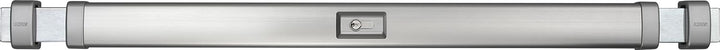 ABUS Panzerriegel PR2700 für Haus- und Wohnungstüren, edelstahl-Look, 49087 Edelstahl mit Zylinder S