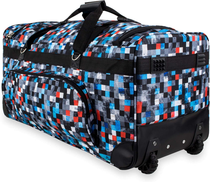 normani Hochwertige robuste Reisetasche mit Rollen Jumbo Big-Travel 80-150 Liter mit bis zu 3 Rollen