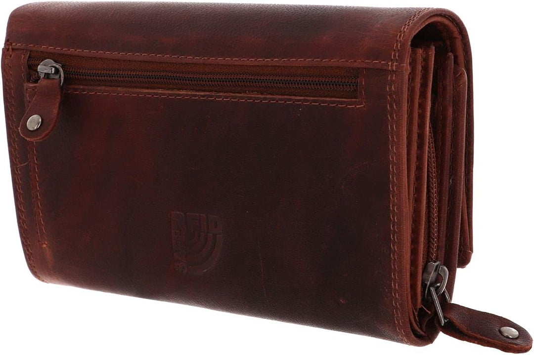 MUSTANG Udine Wallet with Flap Cognac