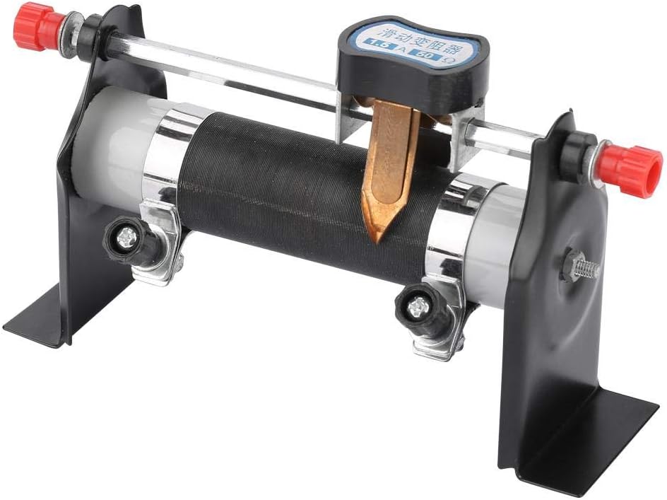 Schieberegler, 1.5A 50Ω Metallphysik Elektrischer Schieberegler Widerstandslabor Forschungswerkzeug