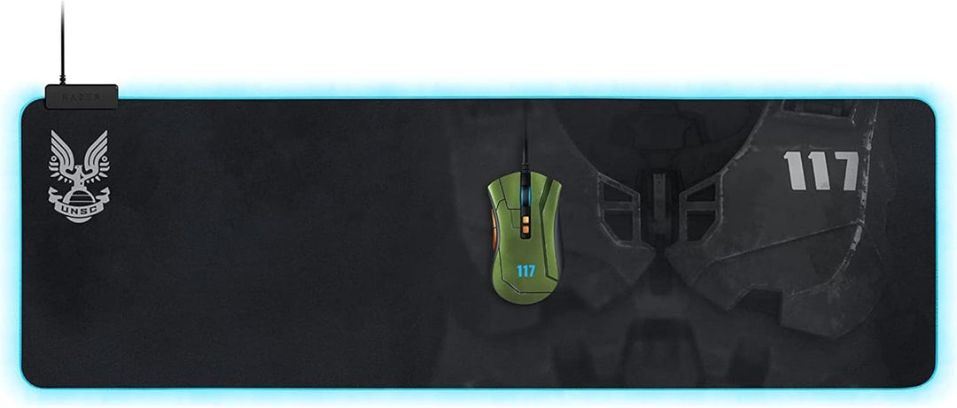 Razer Goliathus Extended Chroma (Halo Infinite Edition) - Extra grosse weiche XXL Gaming Maus-Matte
