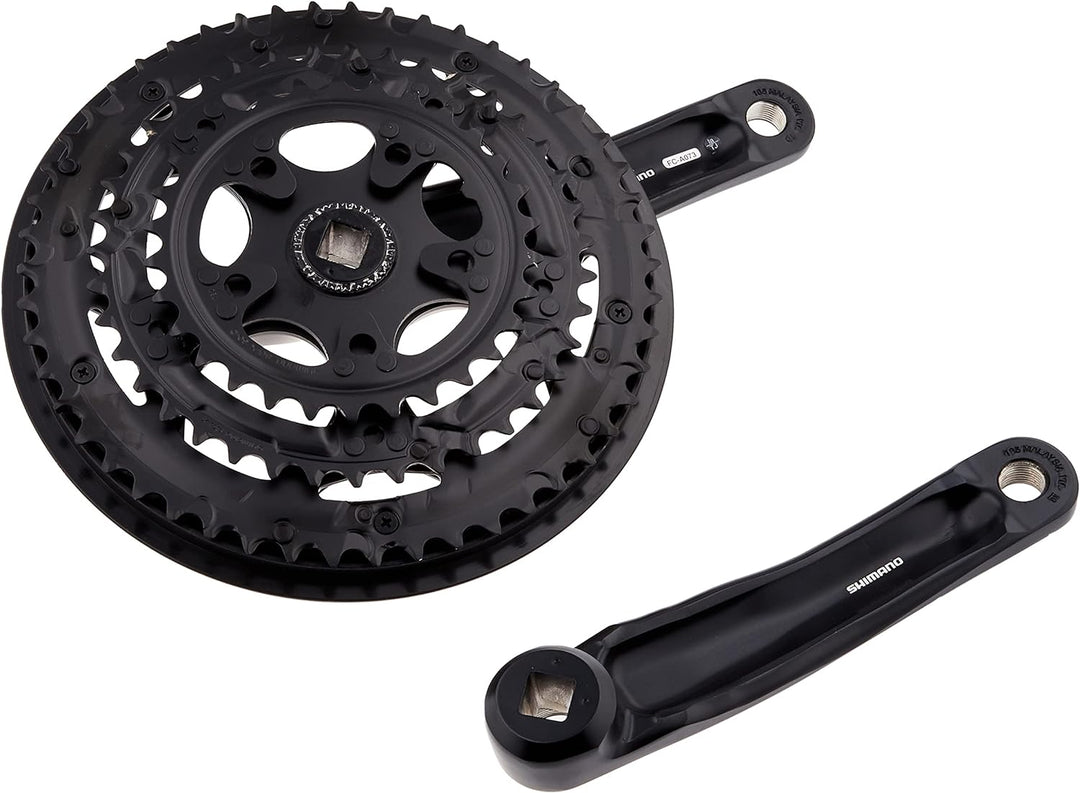 SHIMANO Tourney FC-A073 Kurbelgarnitur 7/8-fach schwarz 2020 MTB