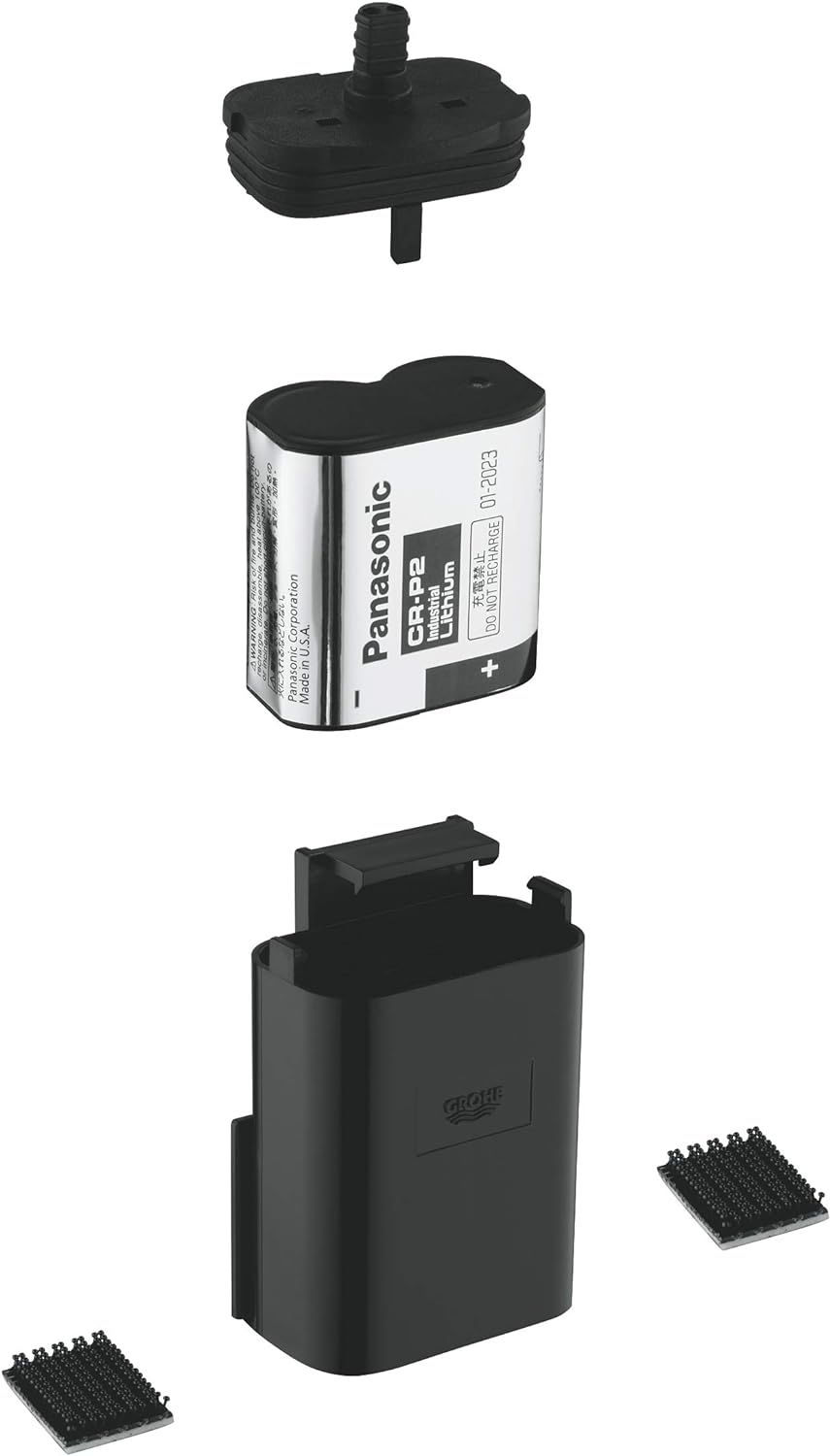GROHE Batteriekasten mit Batterie (Original Ersatzteil, Langlebig, Robust, Herstellergarantie: 5 Jah