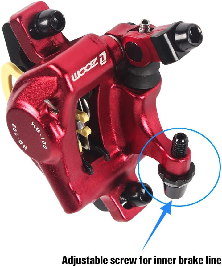 Lixada Hydraulische Bremsscheibe, Scheibenbremse für Fahrrad, hydraulische Scheibenbremsen aus Alumi