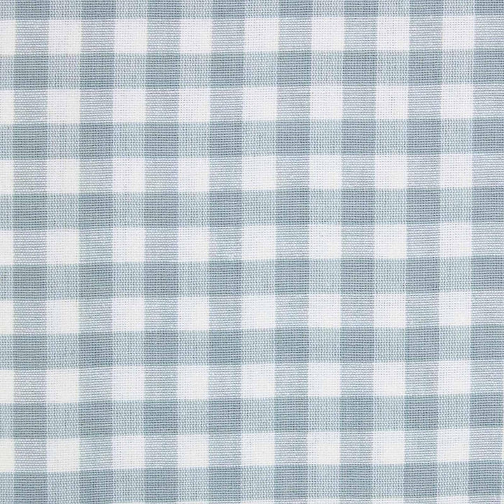 HOMESCAPES handgewobener Vorhang Ösenvorhang Dekoschal Gingham im 2er Set, 137 x 182 cm, 100% Reine