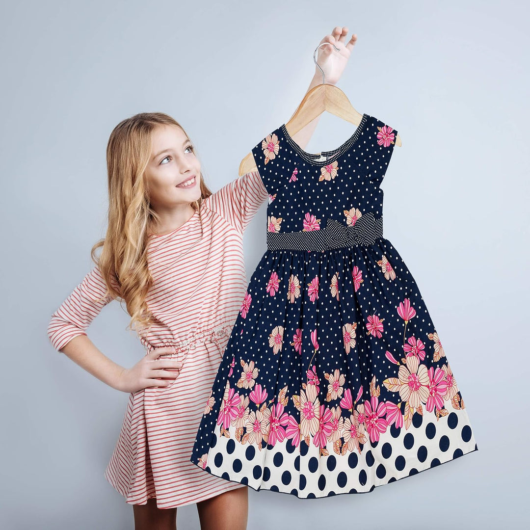 Relaxdays Kinder Kleiderbügel, 20er Set, Hosenstange, Hemd, 360 Grad drehbar, Mädchen, Jungen, Baby