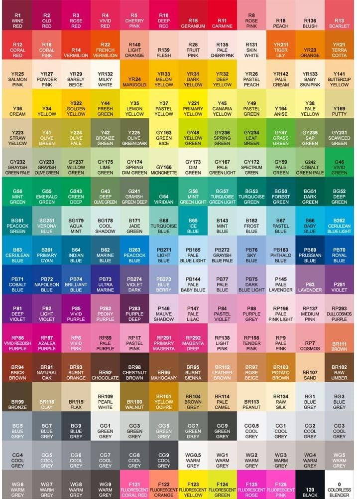 Shinhan Art New Touch Twin, Grautöne, 6er-Set