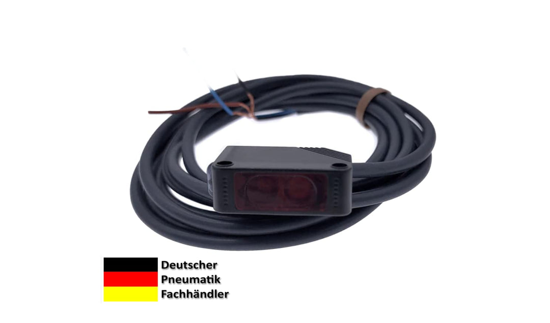 Reflektions Lichttaster Lichtsensor Optischer Sensor 12 bis 24V 20cm PNP 100mA NC - NO E3Z-82D Licht